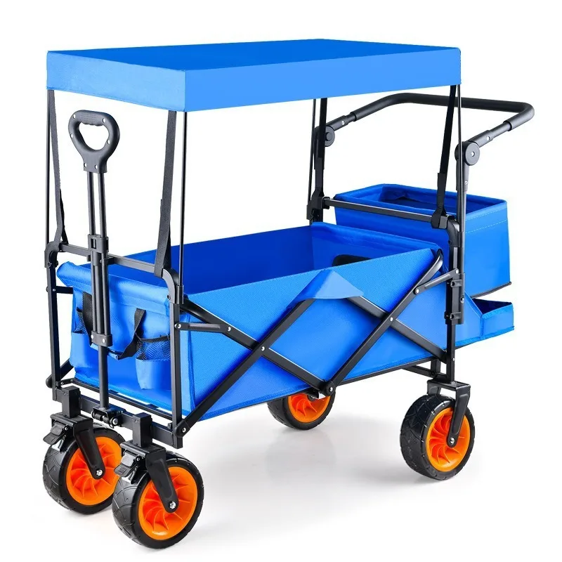 

Baby strollers, folding trolleys, covered four-wheeled pets