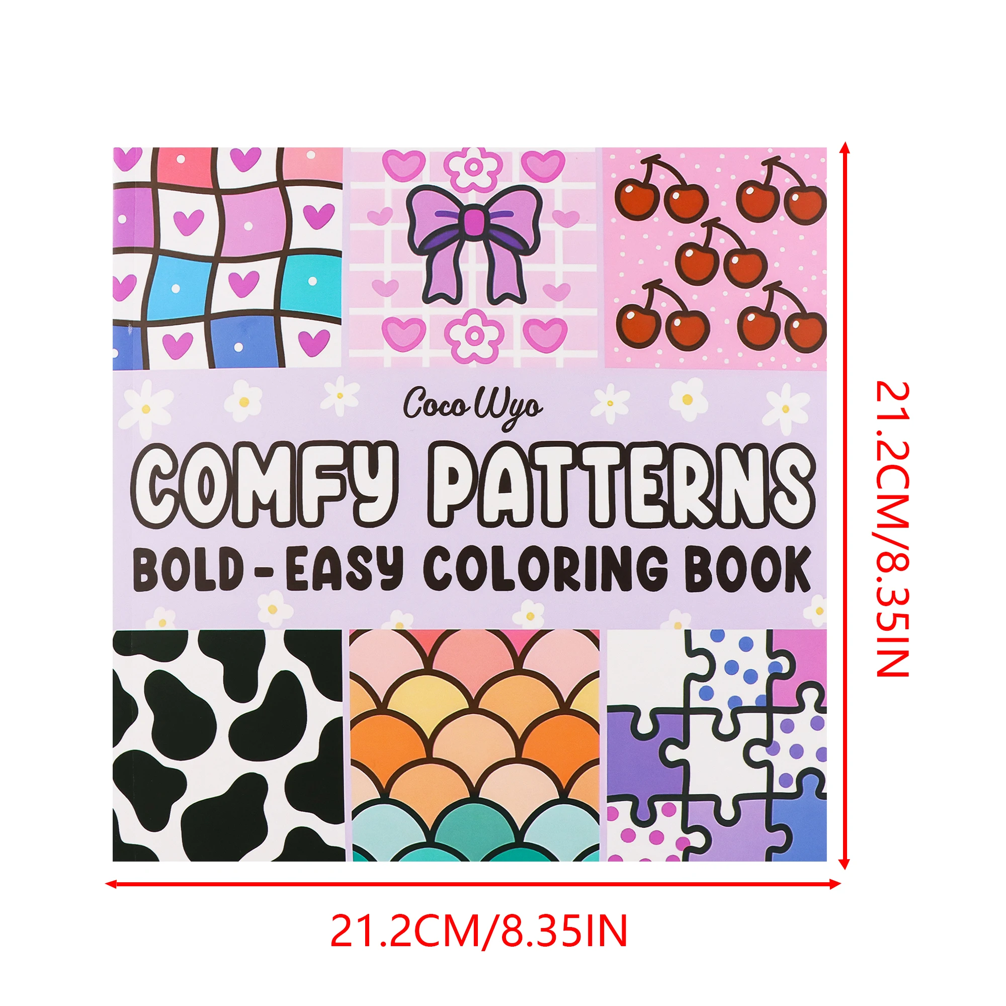 Comfy Patterns: Coloring Book for Relaxation Featuring Lovely Cozy Pattern and Mandala Paperback