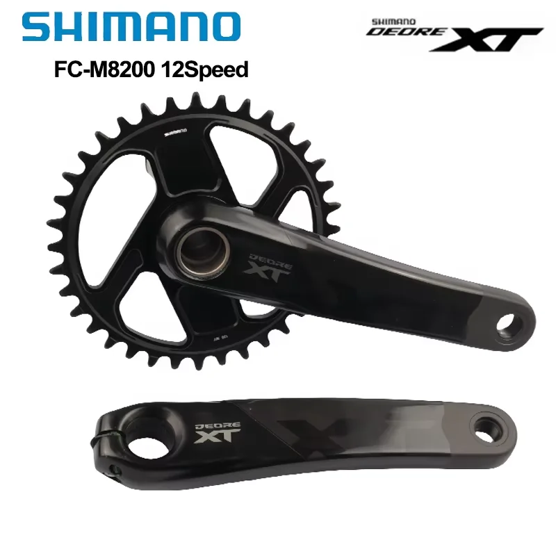Shimano DEORE XT FC-M8200 Crankset 12 Speed 34T/36T Chainring