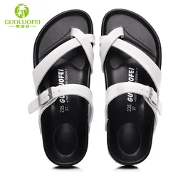 High-quality Couple Style Cork  Casual Sandals Outdoor Wear 2024 new Summer Beach Vacation Men's Slippers