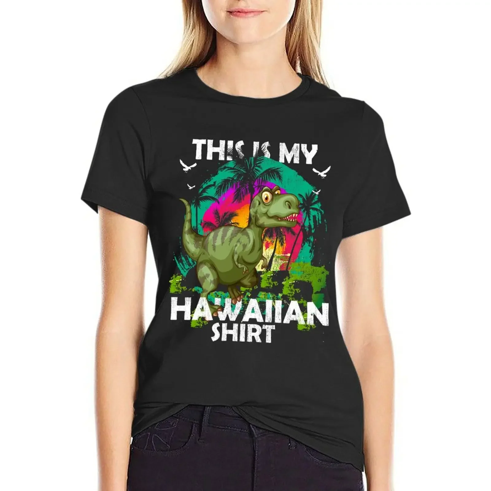 

this is my hawaiian shirt T-Shirt cute clothes summer clothes tees summer top fashion woman blouse 2024