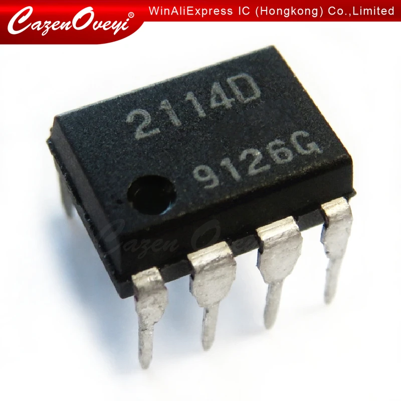 10pcs/lot NJM2114D JRC2114D NJM2114 2114D 2114 DIP-8 In Stock