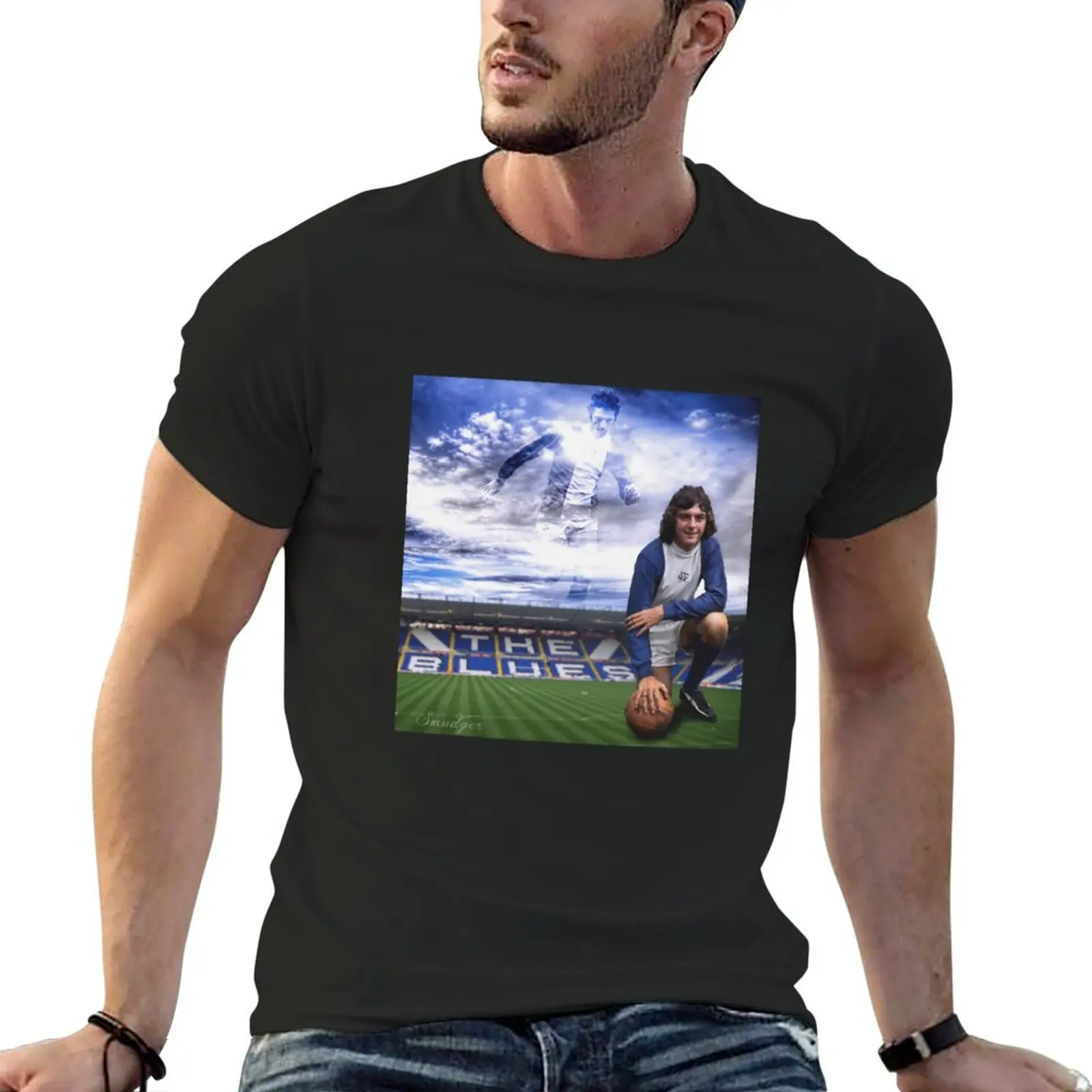 

New Trevor Francis T-Shirt oversized t shirt boys animal print shirt mens graphic t-shirts big and tall