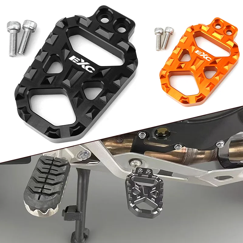 

Motorcycle Foot Pegs Rest Pedals Enlarged rear brake For KTM EXC 300 EXC-F 350 XCW 500 2017-2023 SX 125 250 SX-F 450 XC 400 500