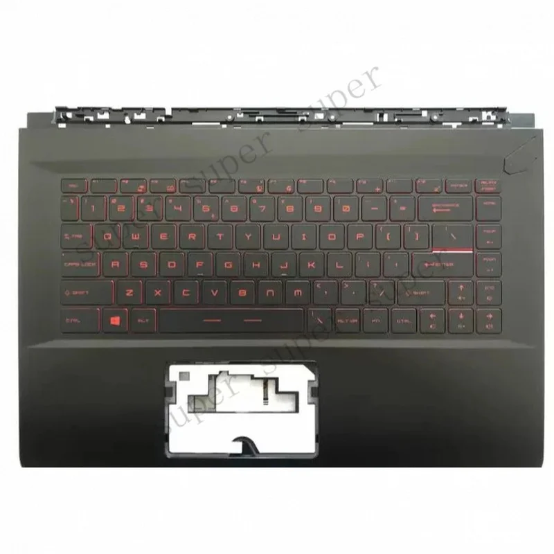 S+New FOR MSI GF65 GF63 C Cover & Keyboard Assembly MS-16W1 16R1