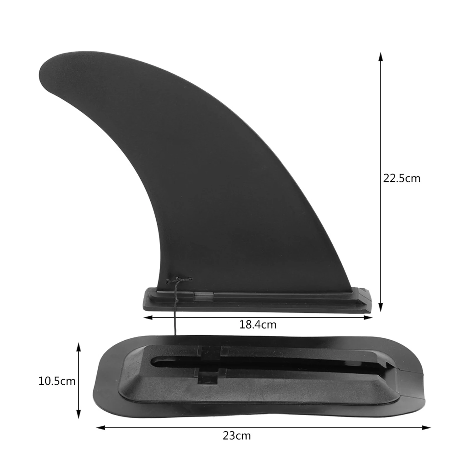 PVC Surfboard Center Fin Detachable Stand Up Paddle Board Fin view 6
