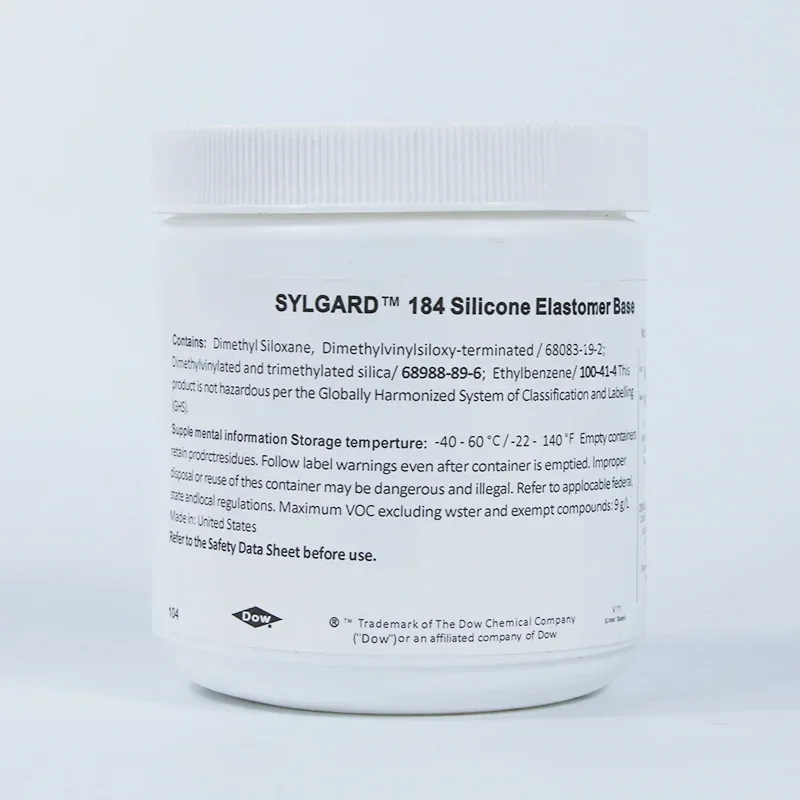 مجموعة مطاط السيليكون Dow Corning Sylgard 184 لحماية لوحة البطارية الإلكترونية 550 جرام - المنتج الأصلي #4