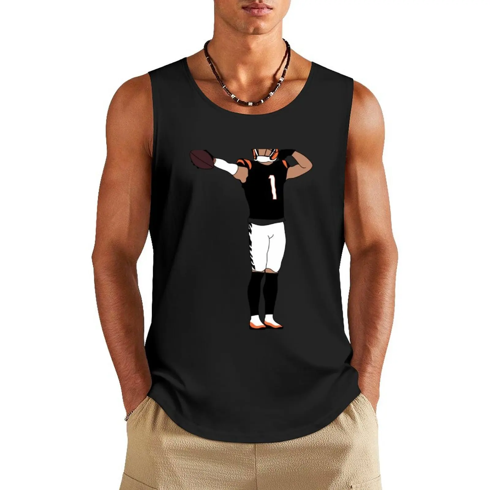 

chase the number one Tank Top fitness Men's clothes luxury style muscular man