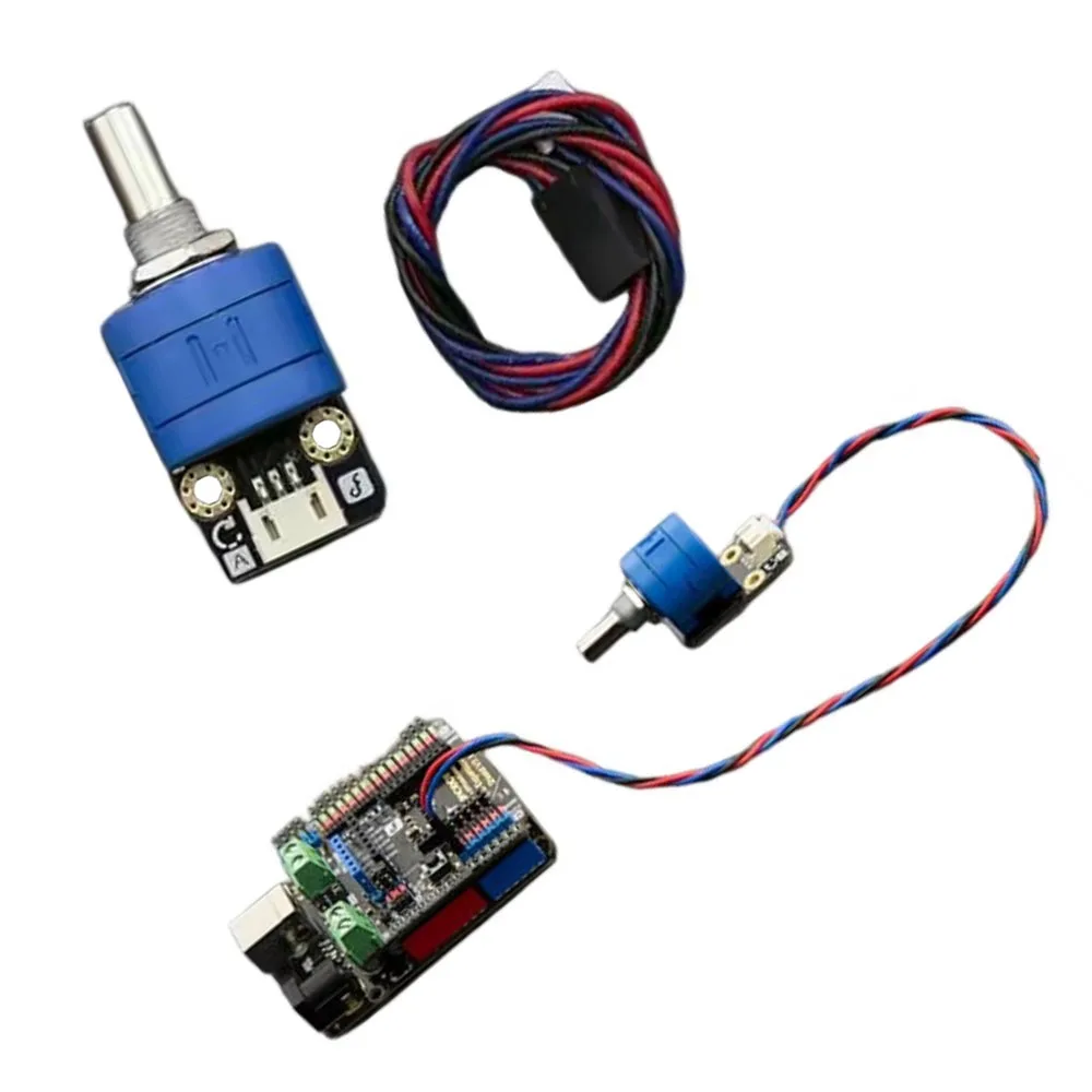 

10-Turn Rotation Sensor Precision Potentiometer for Arduino Precise Angle Control 3600° Analog Angle Sensor 3.3-5V PH2.0-3 Port