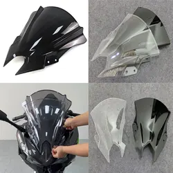 For Kawasaki Ninja 500 SE 2024 2025 NINJA500 Motorcycle Windscreen Wind Deflectors Double Bubble Windshield Screen