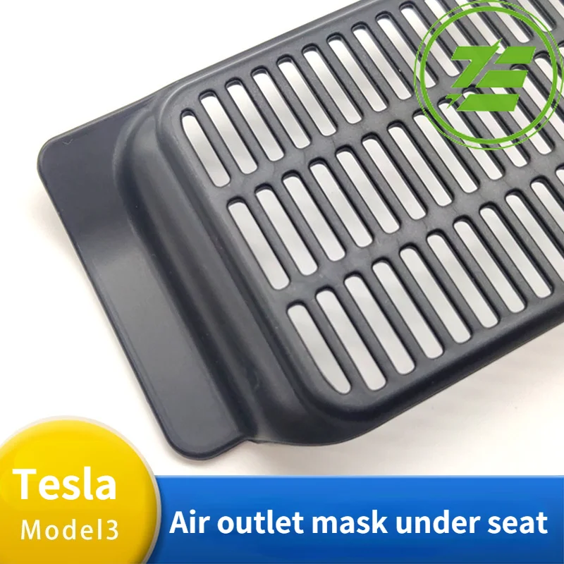 2pcs Car Air Outlet Cover for Tesla Model 3 Y 2020 2021 Under Seat Air Vent Anti-blocking Dust Cover Model Y Accessories