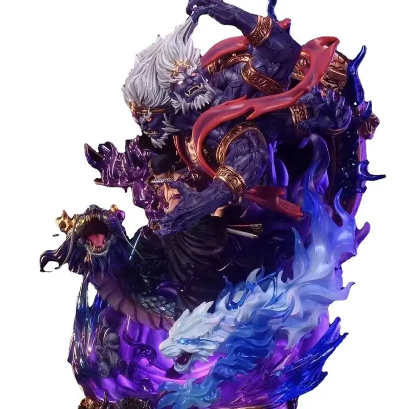 Une pièce Lx Zoro Enma le roi de l'enfer Pvc Action figurines d'anime Statue à la mode à collectionner décor modèle garçons anniversaires jouets cadeaux