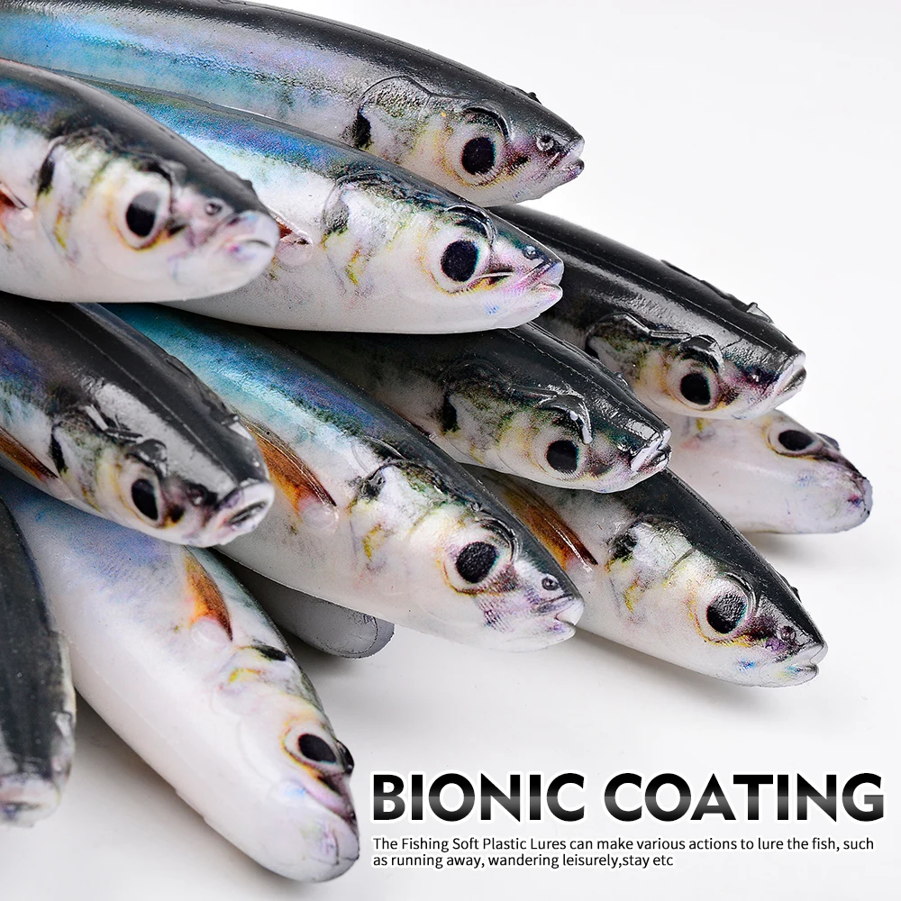 PROBEROS Realistischer Makrelen-Kunstköder 3 Stück/Beutel Schleppköder Schwimmköder Thunfisch Lachs Salzwasser Fischköder – Detail 3