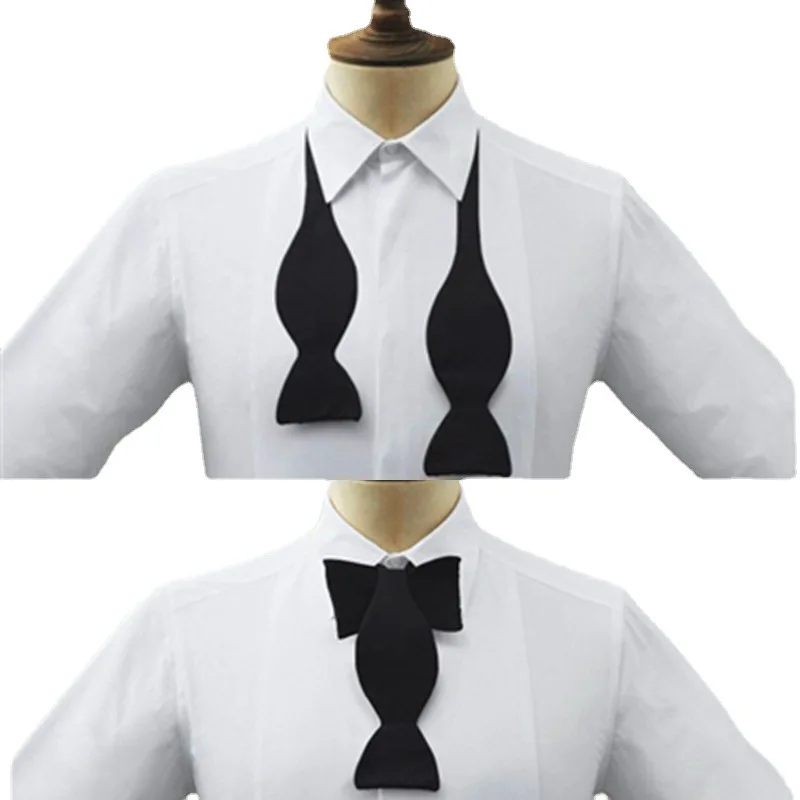 Formale, vorgebundene, verstellbare Fliege für Herren, einfarbig, elegant, für Hochzeit, Party, Event, Großhandel, einfach zu tragen, britischer Stil – Detail 8