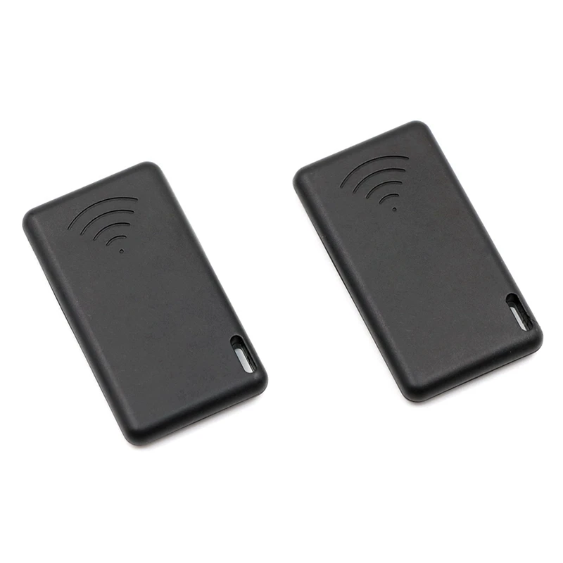 12V ล็อคลับอัจฉริยะอัตโนมัติป้องกันการโจรกรรมอุปกรณ์พลาสติกสีดำ2.4GHz RFID ล็อคเครื่องยนต์ทำให้เคลื่อนที่ไม่ได้อัจฉริยะ