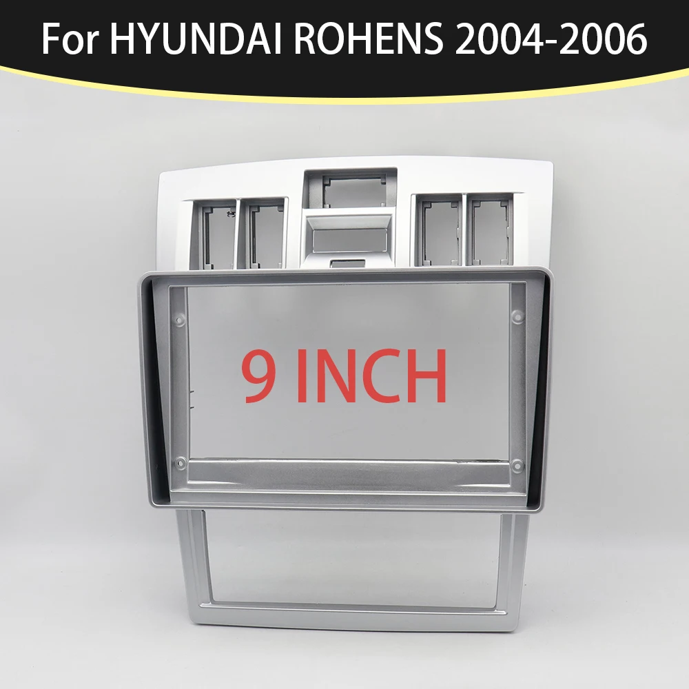 

Car Accessories 9 Inch Car Frame Fascia Adapter Android Radio Audio Dash Fitting Panel Kit for HYUNDAI ROHENS COUPE