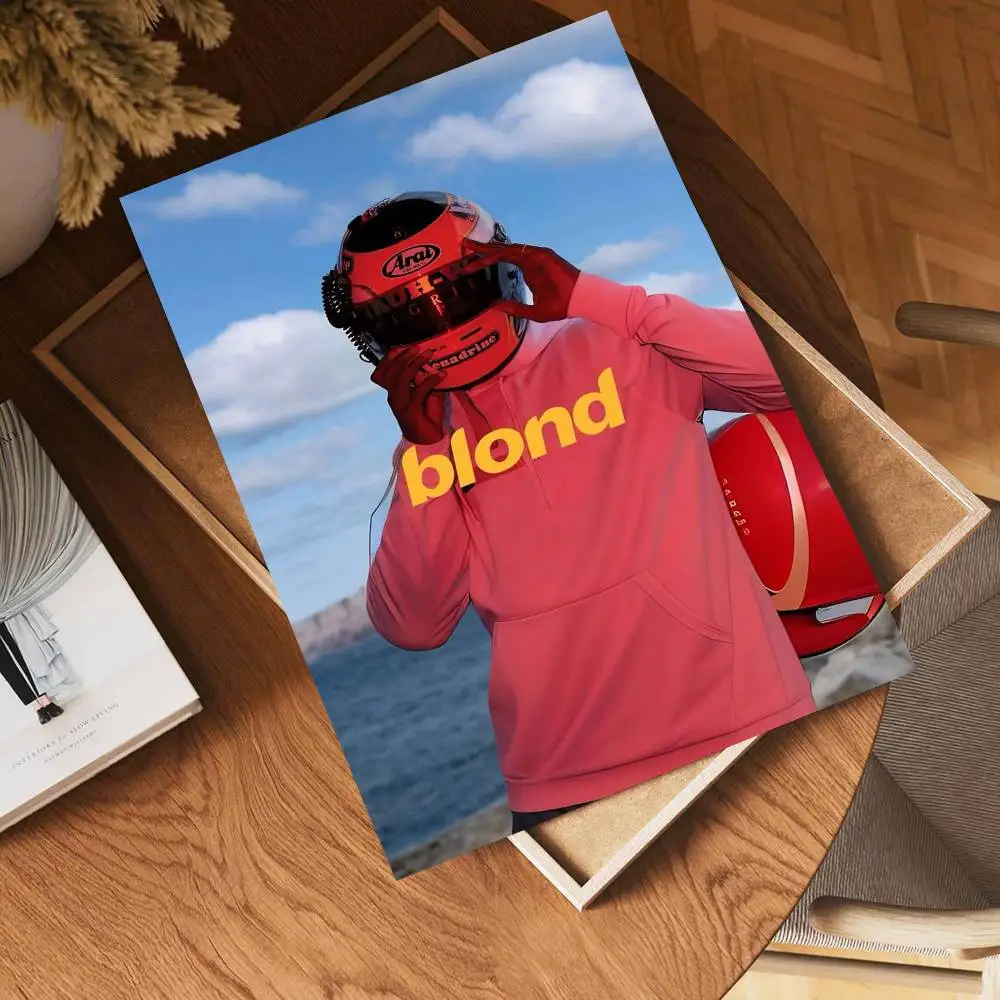 F-Frank Ocean Blond Classic Vintage Posters Whitepaper Prints Posters Artwork Kawaii Room Decor
