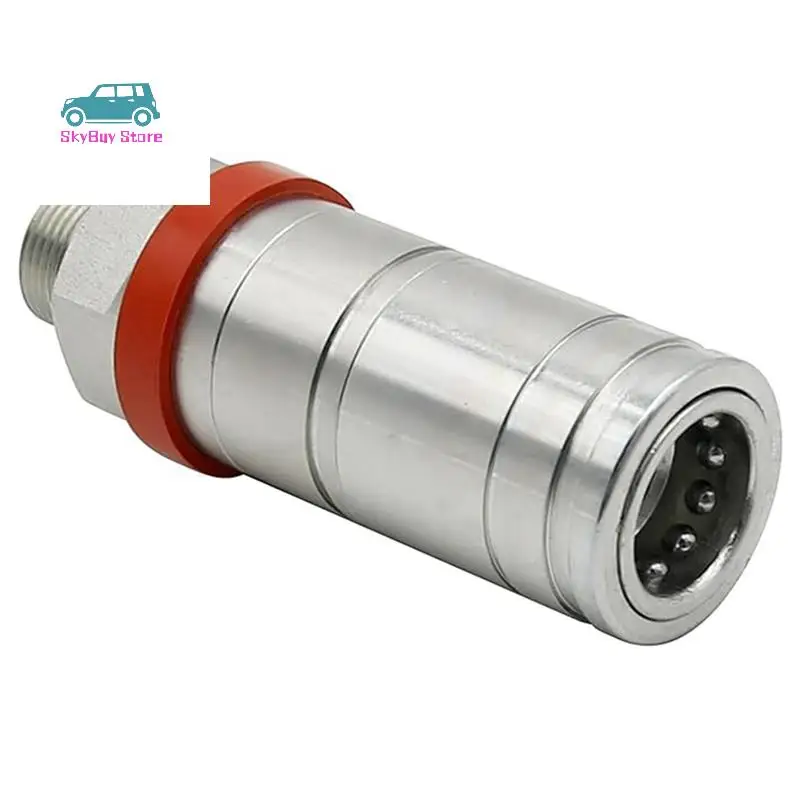 

2X Hydraulic Quick Coupler Female AL166181 SJ11129 For John Deere 5000 6000 7000 Series Case IH Ford Massey Ferguson