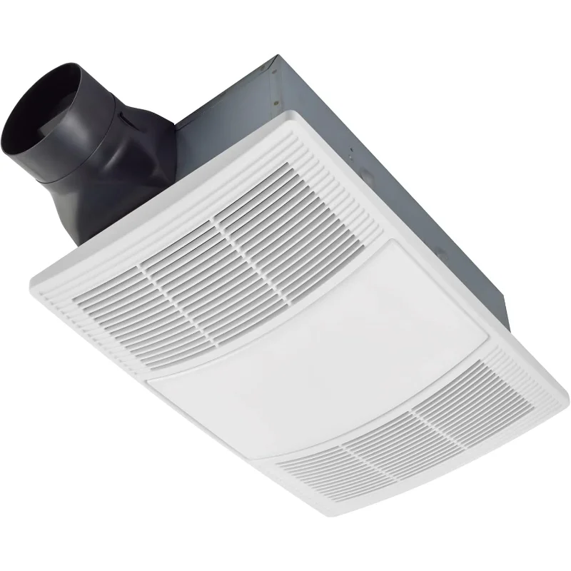

Broan-NuTone Non-Lit PowerHeat Вытяжной вентилятор и обогреватель для ванной комнаты, 110 куб. футов в минуту, 2,0 режима, белый
