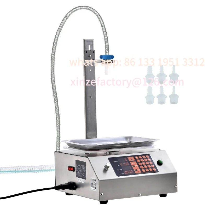 

Customizable 30-15000g Liquid Filling Machine Automatic Bottle Water Filler with Diaphragm Pump Digital Control