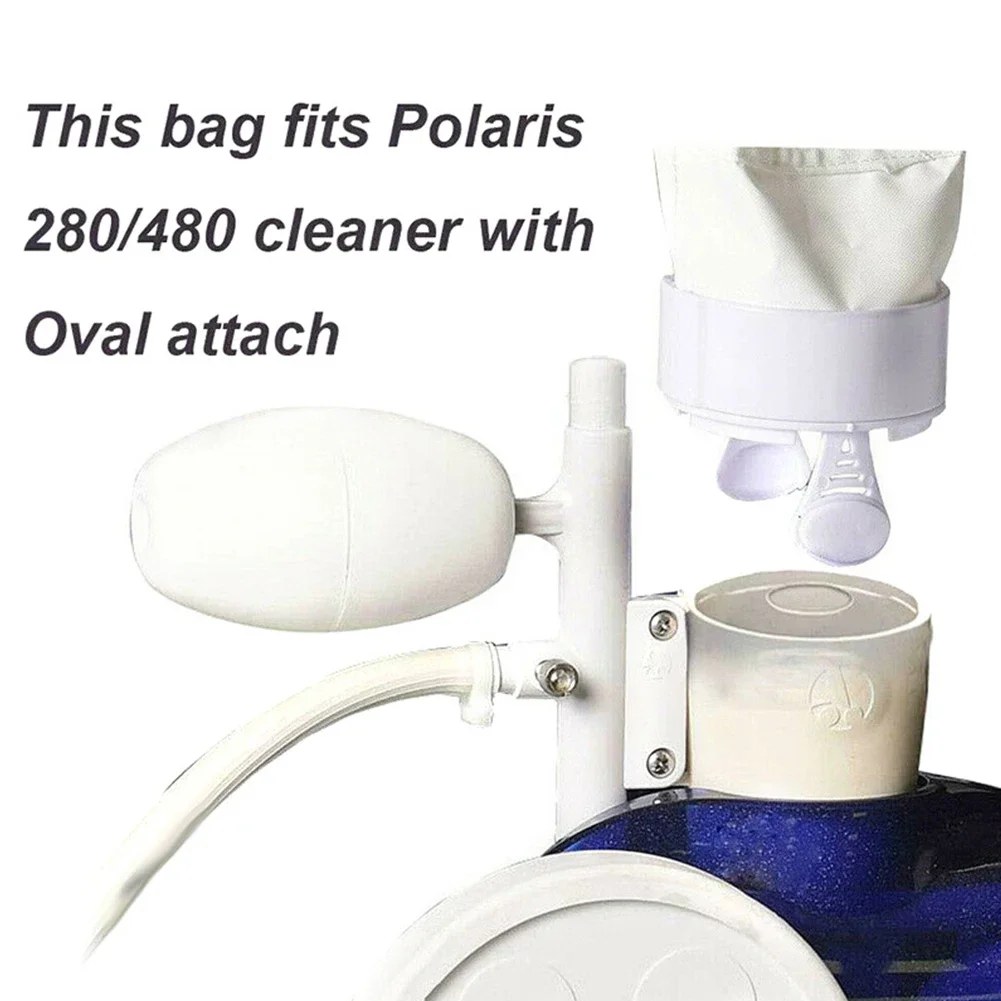 

Swimming Pool Cleaner Zipper Filter Bag for Polaris 280 480 Pool Filter Parts Swimming pool skimmer Swimming pool tempature