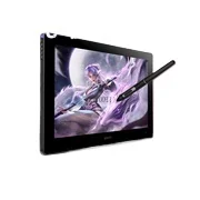 * شاشة رسم رقمية الكل في واحد، شاشة كمبيوتر مرسومة يدويًا، شاشة رسم مسطحة، لوحة رقمية LCD مرسومة يدويًا