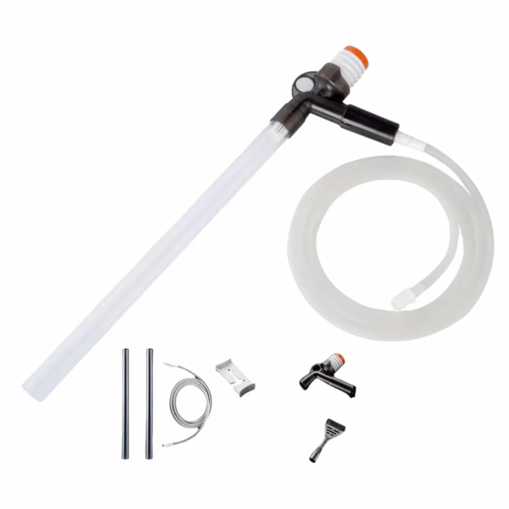 Semi-Automatic Aquarium Water Changer Adjustable Water Flow Pneumatic Pneumatic Sand Washer Pressure-Type Long Hose