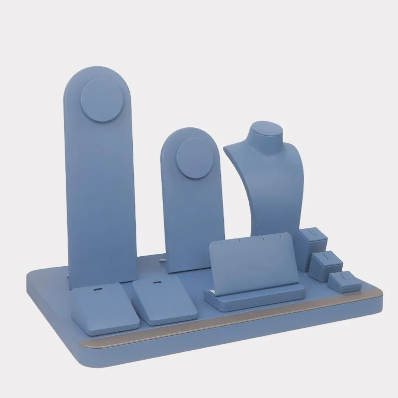 

Earrings Jewelry Displays Rack Counter Necklace Show Stand Combination Jewellery Showcase Shelf Live Pictures Display Props