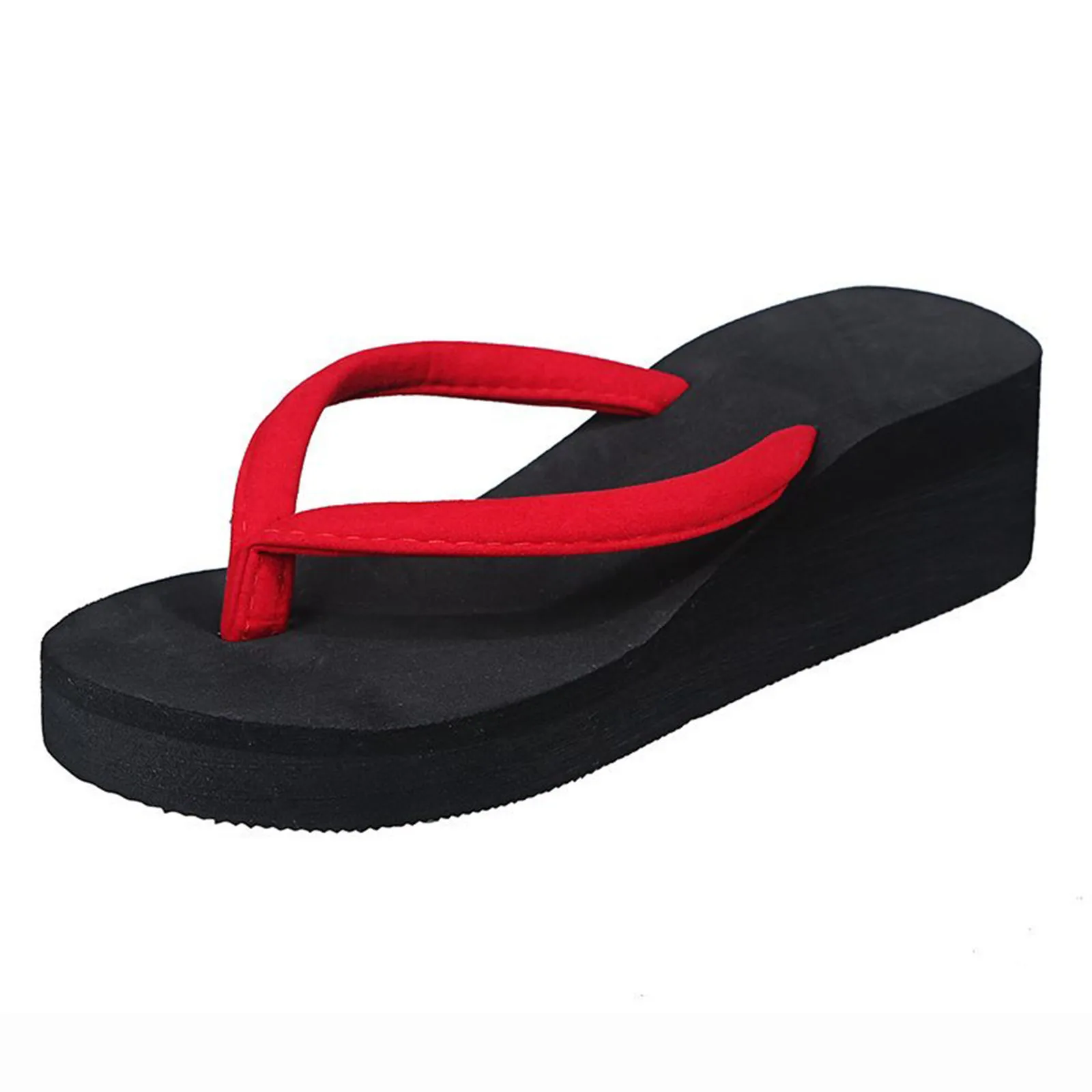 Women Flat Flip-flops Slippers Comfortable Non-slip Sandals Home Bathroom Fashion Slippers Sand Beach Outside Flip Flops