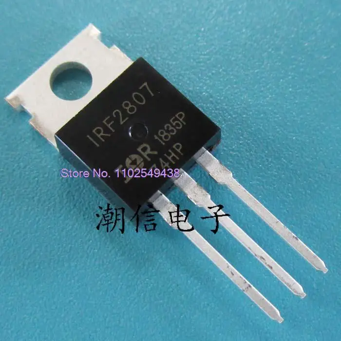 10 PZ/LOTTO IRF2807 IRF2807Z 82A 75 V in magazzino