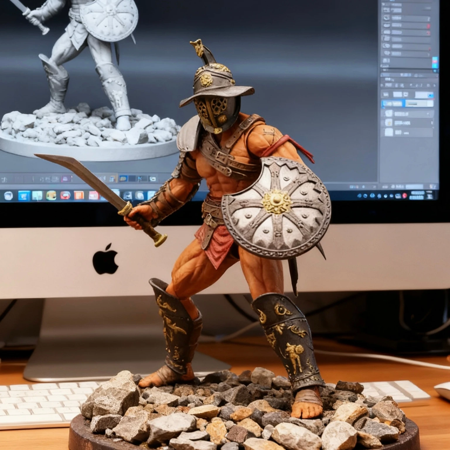 Xesray Gladiator Glory Battle Action Figure 6 Waves Modocs Animation Model Toy Collection Battle Ornament Gift In Stock