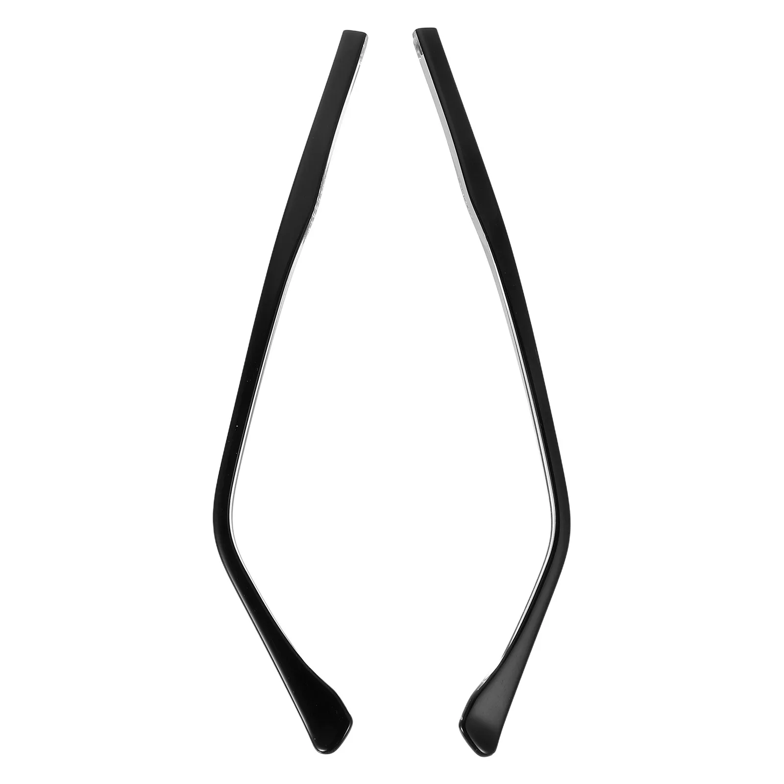 1Pair Universal Eyeglass Legs Replacement Metal Temples Easy Install Glasses Arm Repair Accessories Lightweight Glossy Finish
