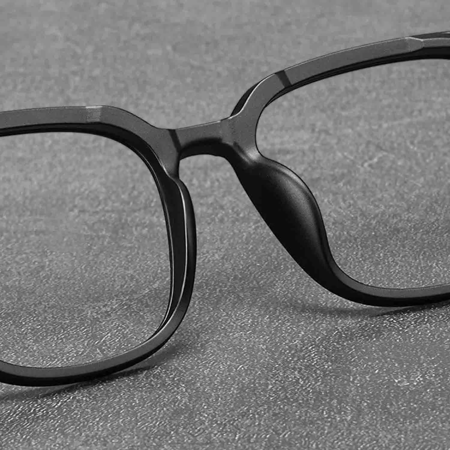 Blaulichtblockierende Brillen aus PC-Material, Anti-Blaulicht-Brille, künstlerische Brillen, Anti-Blaulicht-Brille mit großem Rahmen für Party-Männer – Detail 4