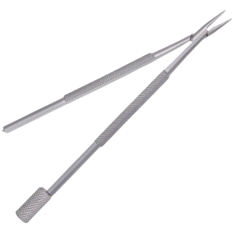 Ophthalmic microinstruments blade holder Fixed blade needle clamp Stainless steel titanium alloy tool