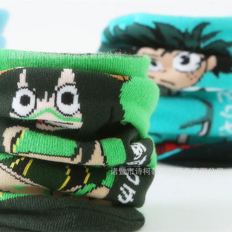 My Hero Academy Deku Midoriya Izuku Cotton Socks Stocking for Youth