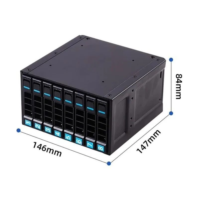 Never Power Down for Drive Swap – 8-Bay 2.5