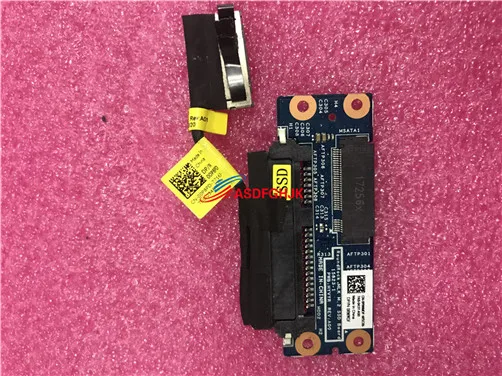 Used  FOR Original para Dell latitud 3580. 3480 SATA a SATA 6 Gb/s M.2 SSD Interposer adaptador HYVYR RWMDF 0RWMDF trabajo bien