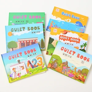 Montessori Bayi Sibuk Pesan Pertama Saya Tenang Pesan Pasta Belajar Awal Pendidikan Mainan Anak-anak Yang Sesuai Dengan Permainan Mainan untuk Anak-anak 1 2 3 Tahun 10 buku sibuk bayi dengan penjualan terbaik - №