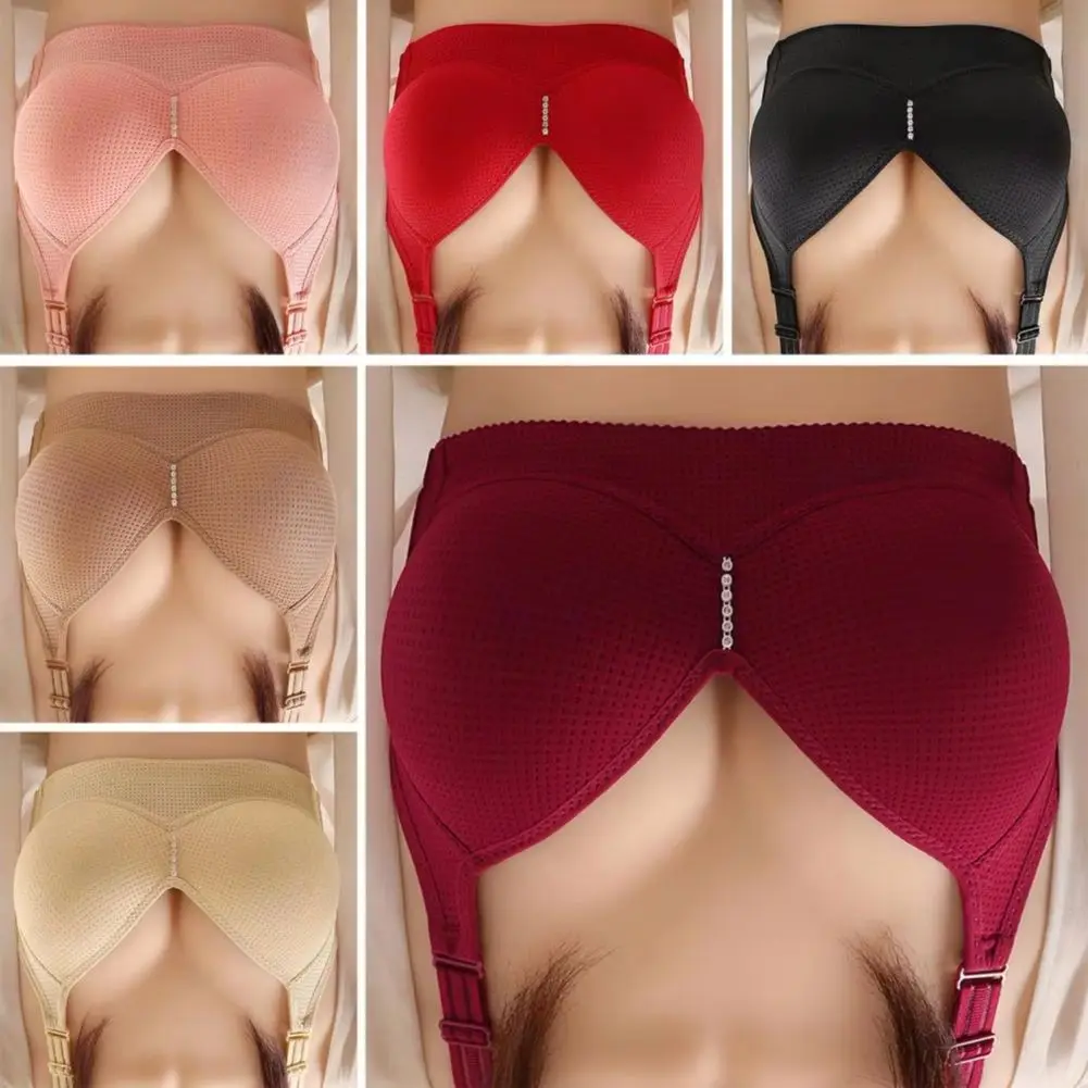 2026 Women Bra Wire-free Adjustable Shoulder Strap Push-up Anti-snagging Thin Moisture-Wicking Daily Wear Underwear
