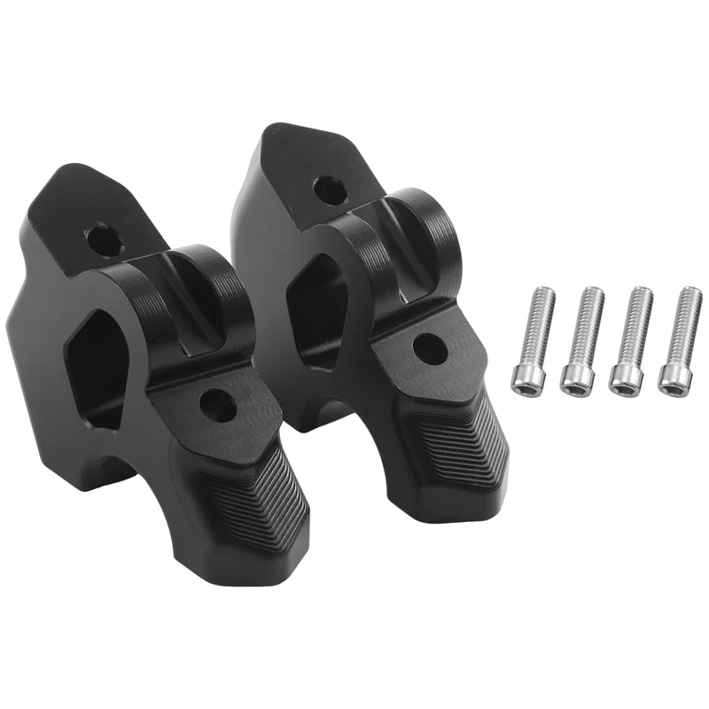 

Motorcycle Handlebar Riser Drag Handle Bar Clamp Extend Adapter For BMW R1300GS R 1300 GS 2024- Accessories (Black)