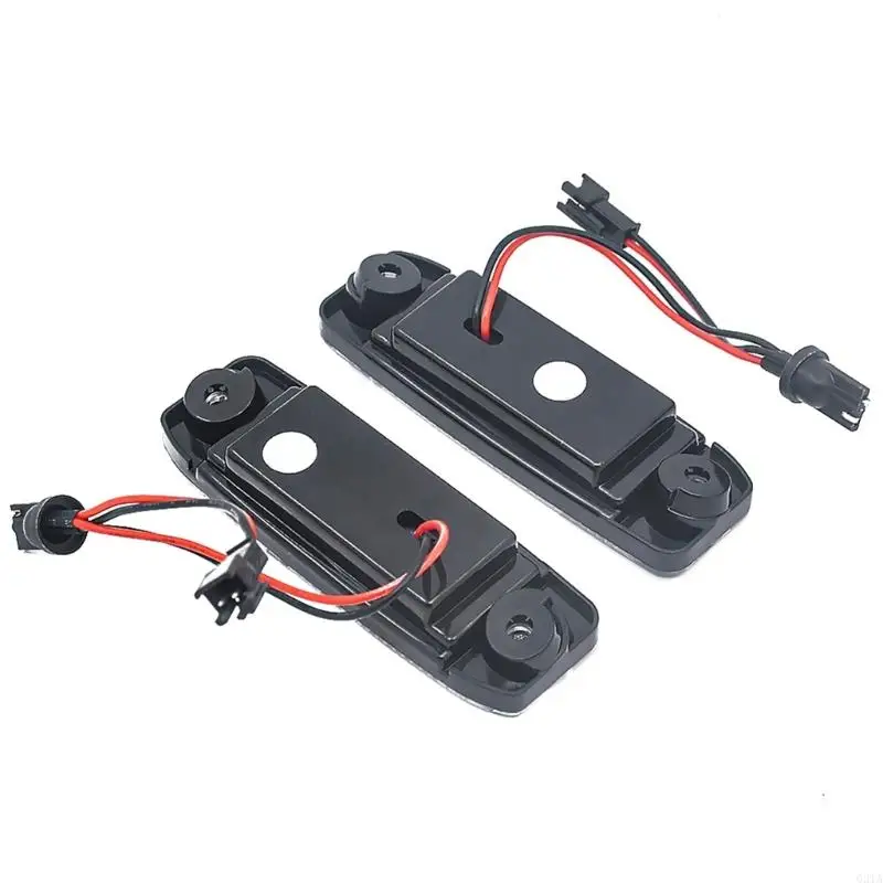 Upgrades LED License Plate Lights with Integrated Resistor Featuring Easy Tool Installation for Korea Vehicle