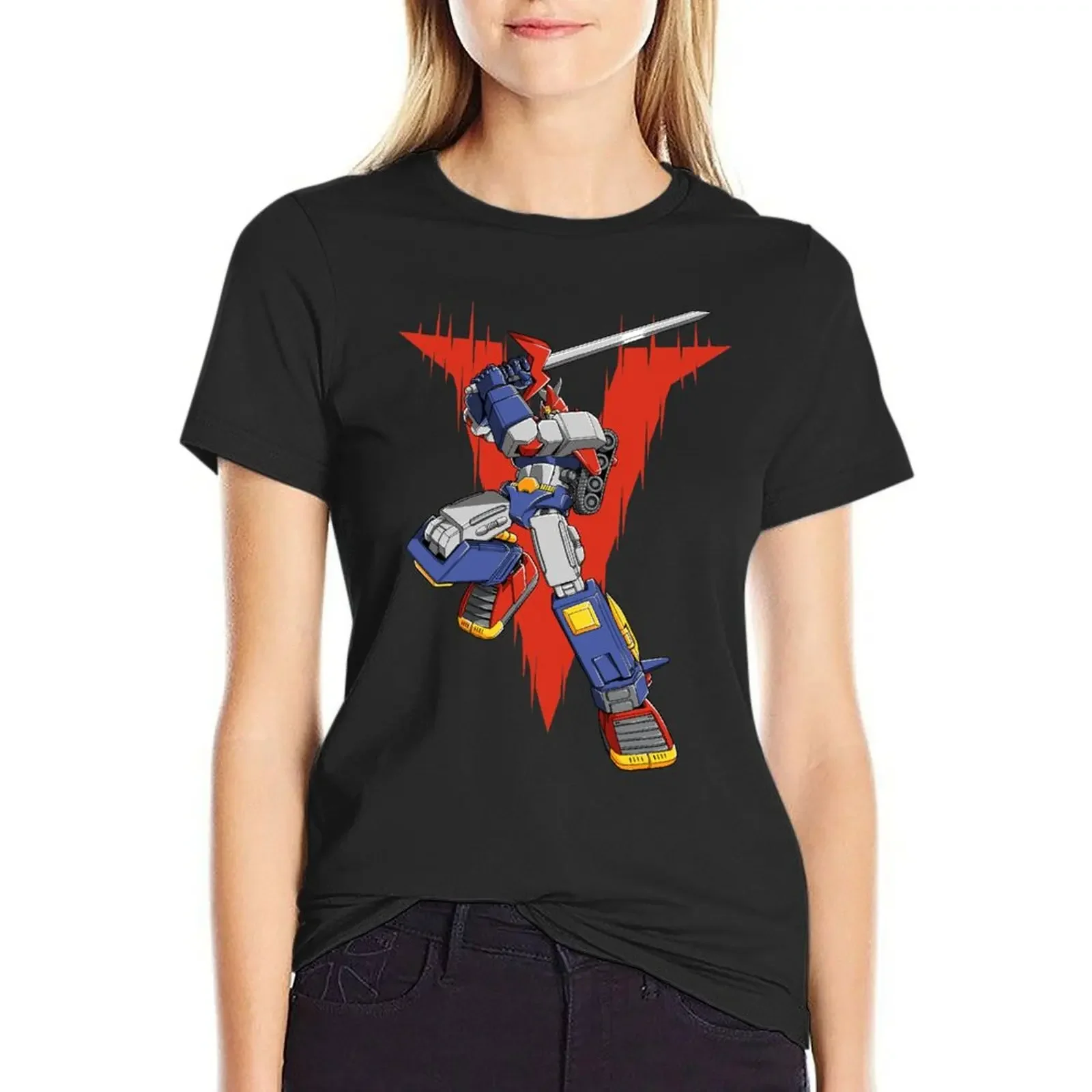 

Voltes V T-Shirt quick-drying blacks funny t-shirts for Women graphic tees