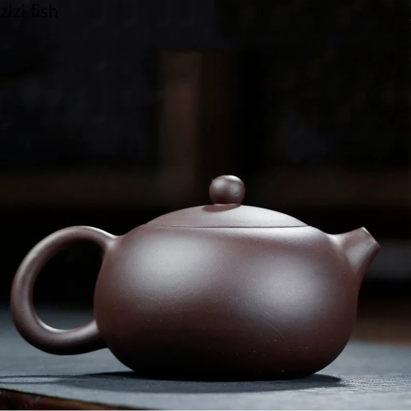 ييشينغ الأرجواني الطين إبريق الشاي 420 مللي إبريق الشاي براد شاي صانع الشاي طاولة القهوة صنع الشاي أداة Teaware اليدوية إبريق الشاي براد شاي هدية #5