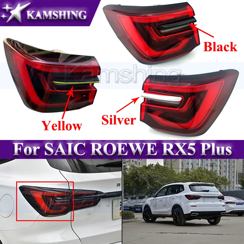 

Задний фонарь заднего бампера Kamshing для SAIC ROEWE RX5 Plus, внешний задний фонарь, задний стоп-сигнал, стоп-сигнал, задний фонарь