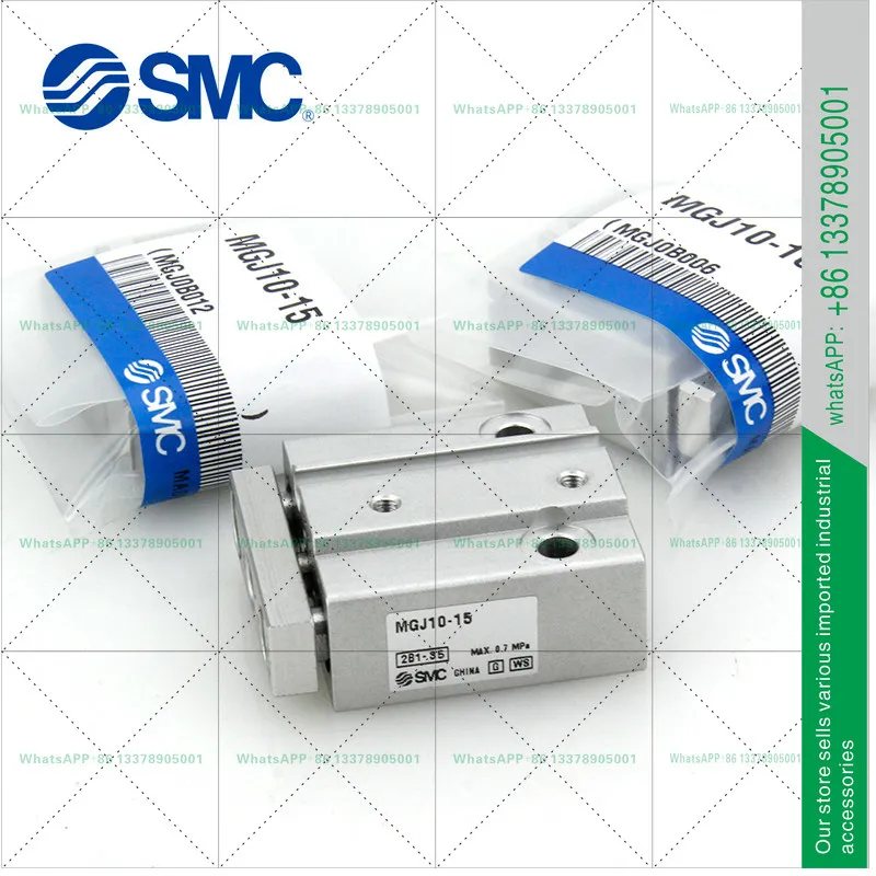 SMC original miniature triaxial with guide rod cylinder mgj6-5 mgj6-10-15 mgj 10 - 5-10-20 - f8n