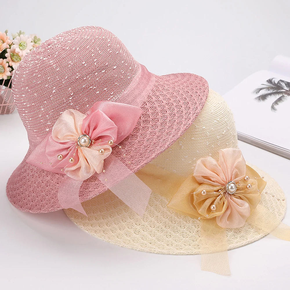 Beach Straw Hat For Women In Summer Korean Style Large Brim Sun Protection Hat Versatile Fashion Vacation Beach Hat Sunshade