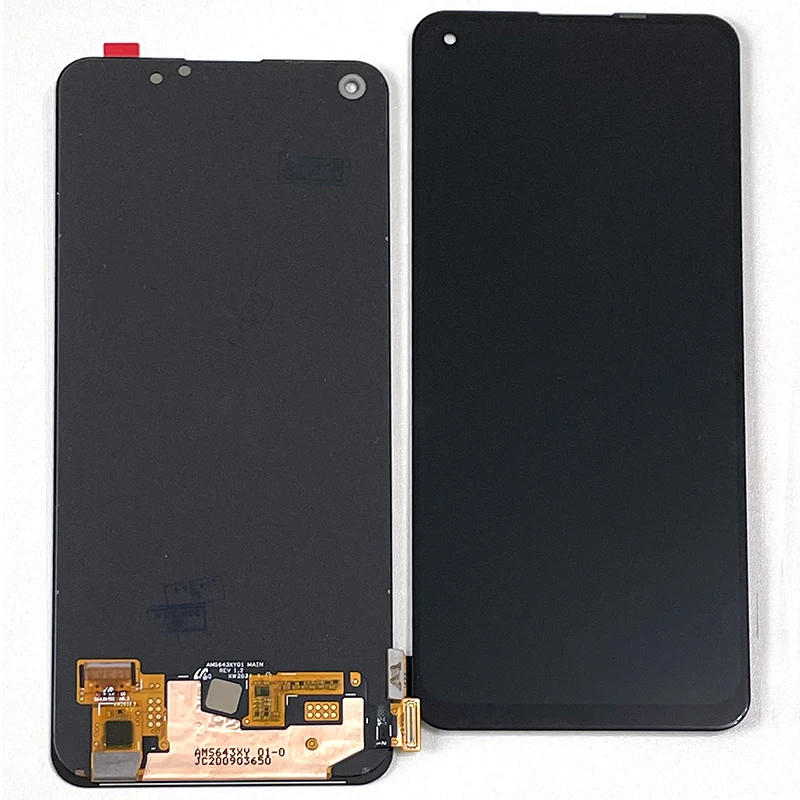 Imagem -05 - Original para Oppo Reno6 z Lcd com Moldura Reno 6z Cph2237 Painel de Toque Sensor Digitador Assembléia Reno6z Display Substituição