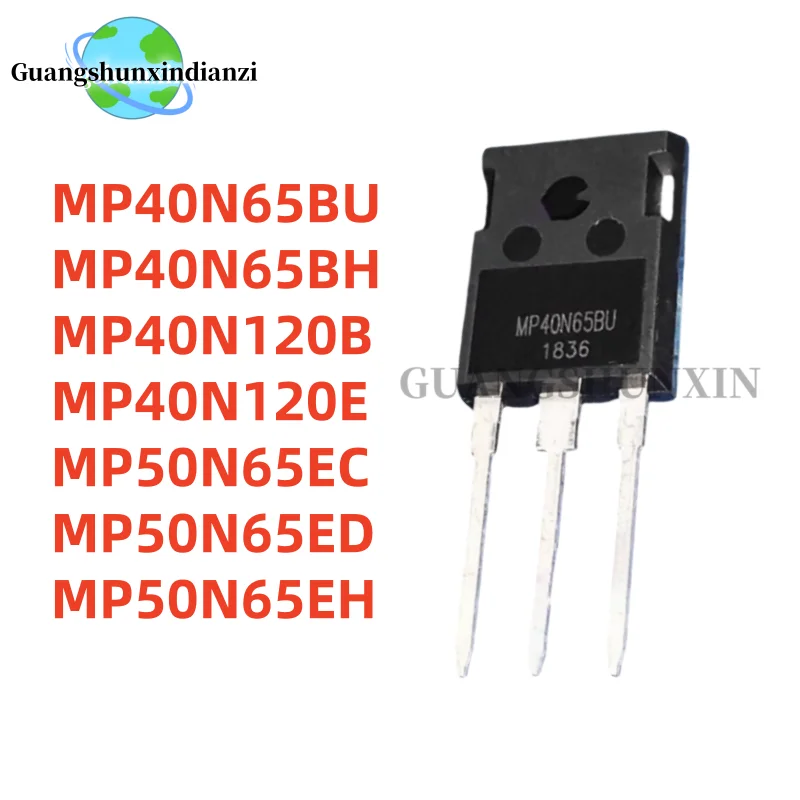 5PCS new MP40N65BU MP40N65BH MP40N120B MP40N120E MP50N65EC MP50N65ED MP50N65EH TO-3P Best Quality In Stock