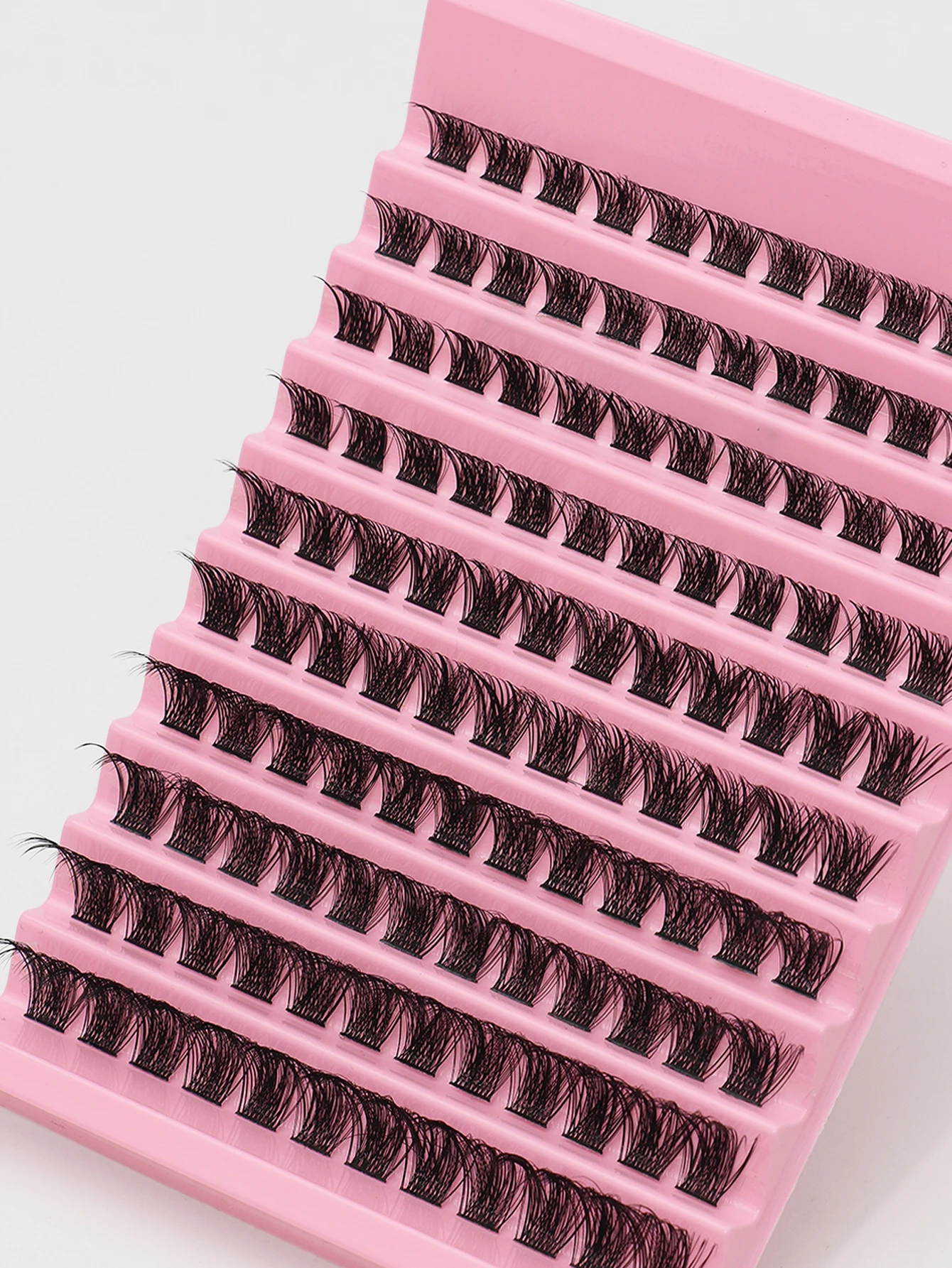 200cluster 11-15MM C curl mix stile Estensione ciglia individuale Ciglia alate Fasci di ciglia segmentate naturali Strumenti per il trucco