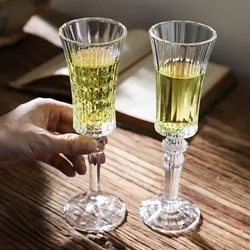 160ml Wine Glass Whiskey Copita Nosing GlassesTulip Bud Whisky Crystal XO Chivas Regal Goblet Cup Wine Tasting Cups